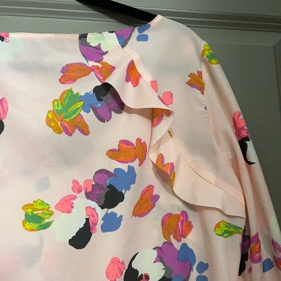 Banana Republic Floral Boatneck Blouse - Picture 7 of 10